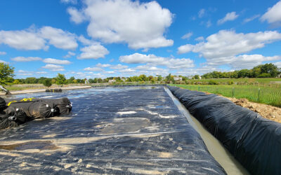 Recent Project: GeoTubes & OrbWeave Underlayment
